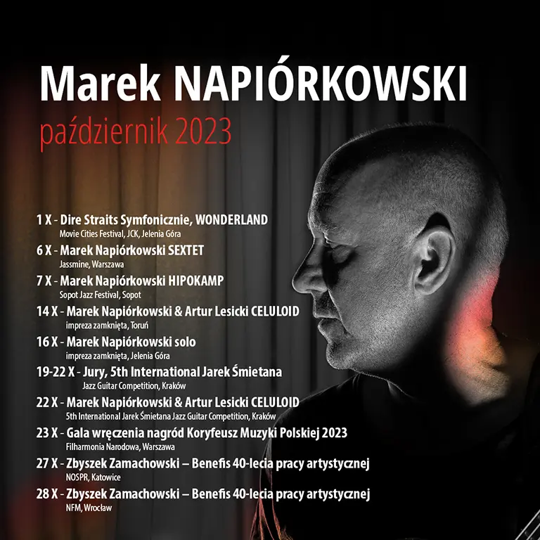 Marek Napiórkowski koncerty